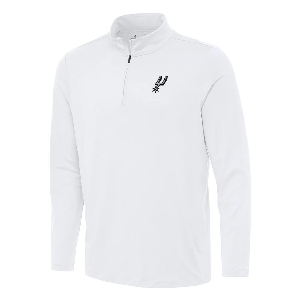 Men's Antigua San Antonio Spurs Reprocess Quarter-Zip Top