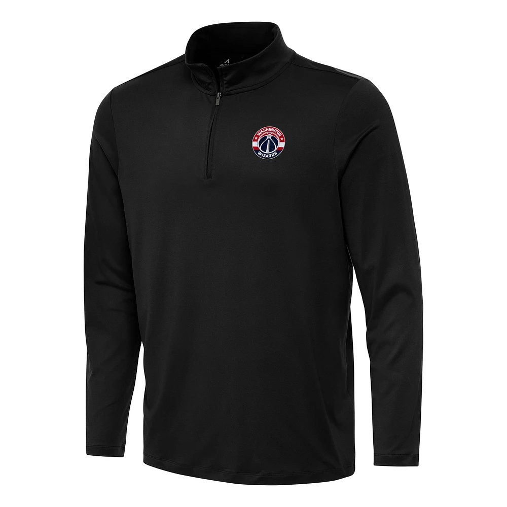 Men's Antigua Washington Wizards Reprocess Quarter-Zip Top