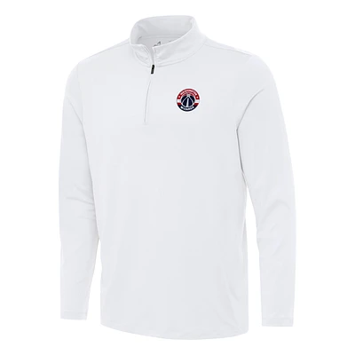 Men's Antigua Washington Wizards Reprocess Quarter-Zip Top