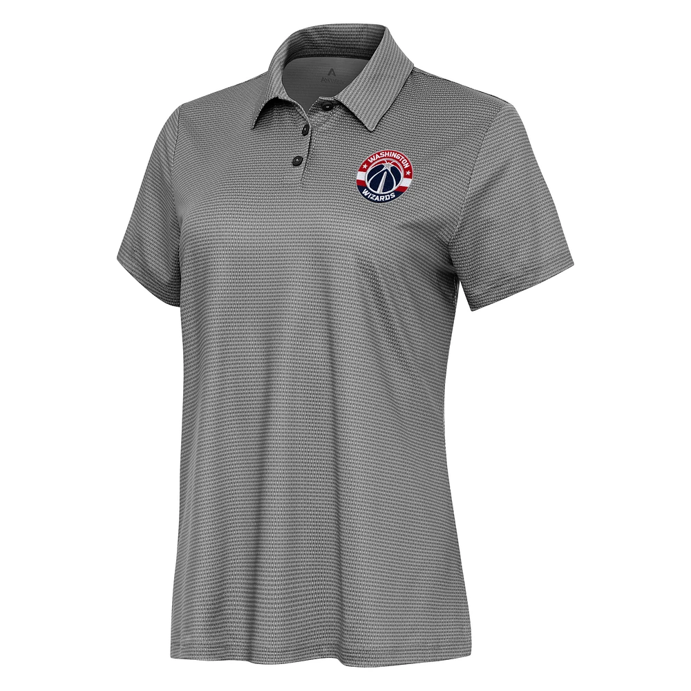 Women's Antigua White Washington Wizards Rings Polo