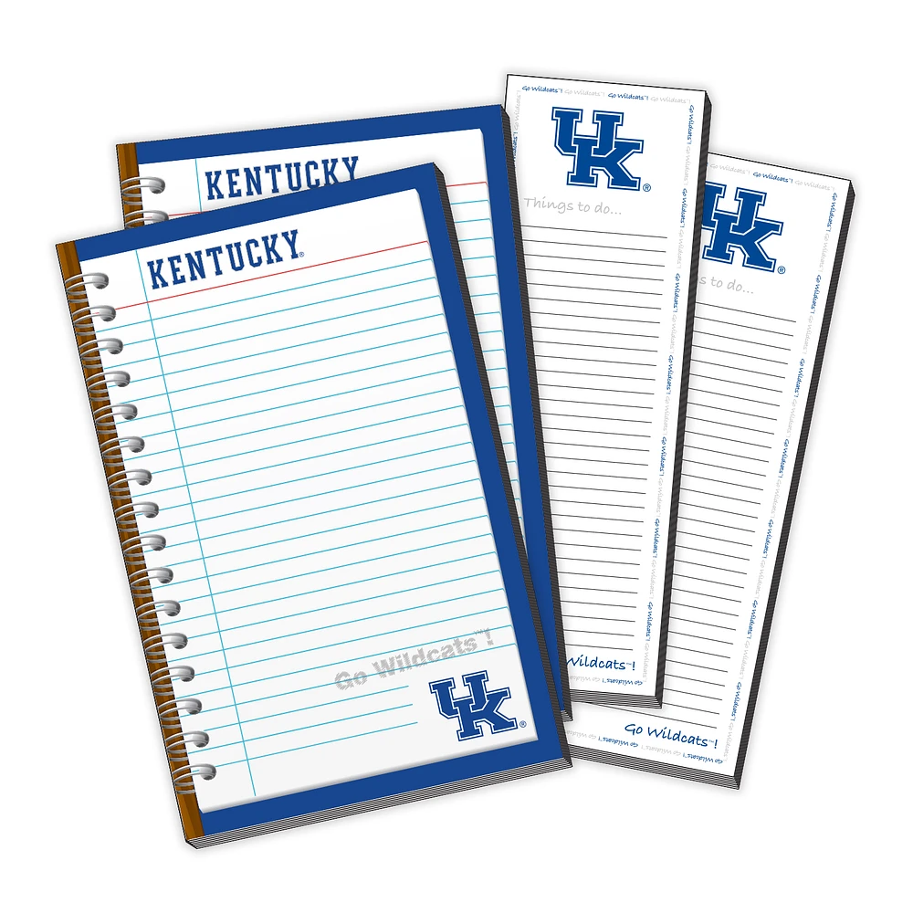 Kentucky Wildcats 4-Pack Memo Pad & Things To Do Pad