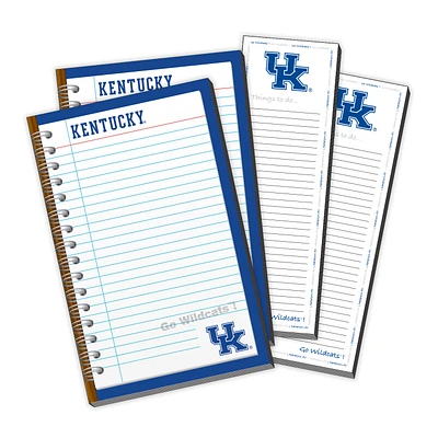 Kentucky Wildcats 4-Pack Memo Pad & Things To Do Pad