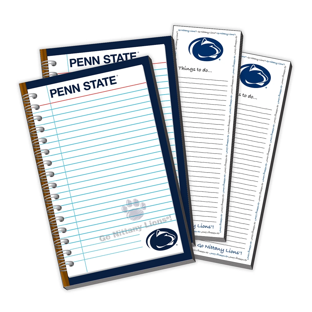 Penn State Nittany Lions 4-Pack Memo Pad & Things To Do Pad