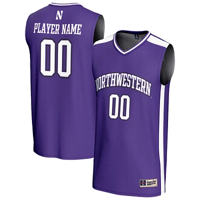 Men's GameDay Greats Purple Northwestern Wildcats NIL Pick-A-Player Lightweight Basketball Fashion Jersey