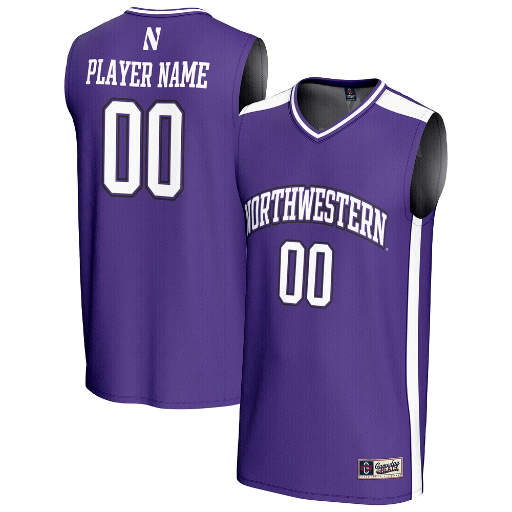 Youth GameDay Greats Purple Northwestern Wildcats NIL Pick-A-Player Lightweight Men's Basketball Fashion Jersey