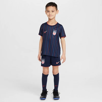 Preschool Nike Navy USWNT 2025 Away Replica Stadium Kit Set