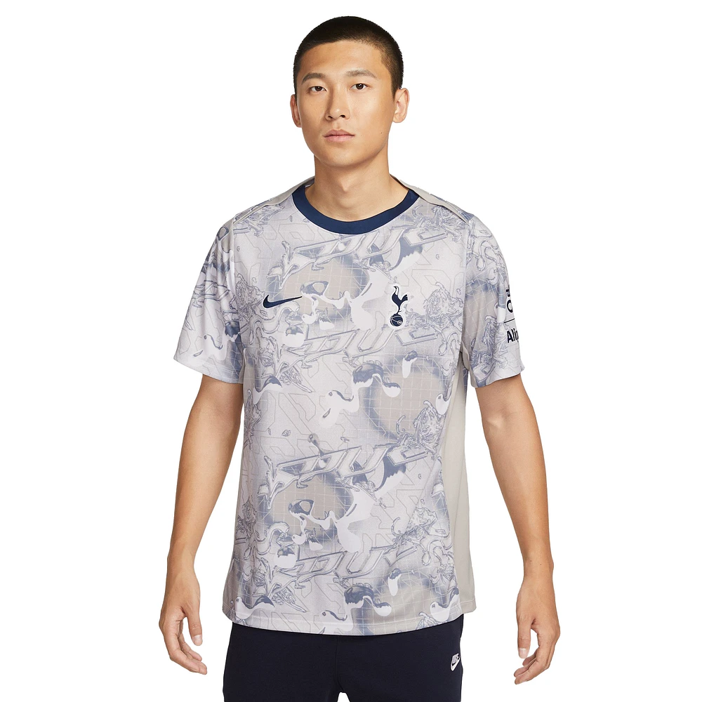 Men's Nike White Tottenham Hotspur 2025/26 Academy Pro Pre-Match Performance Top