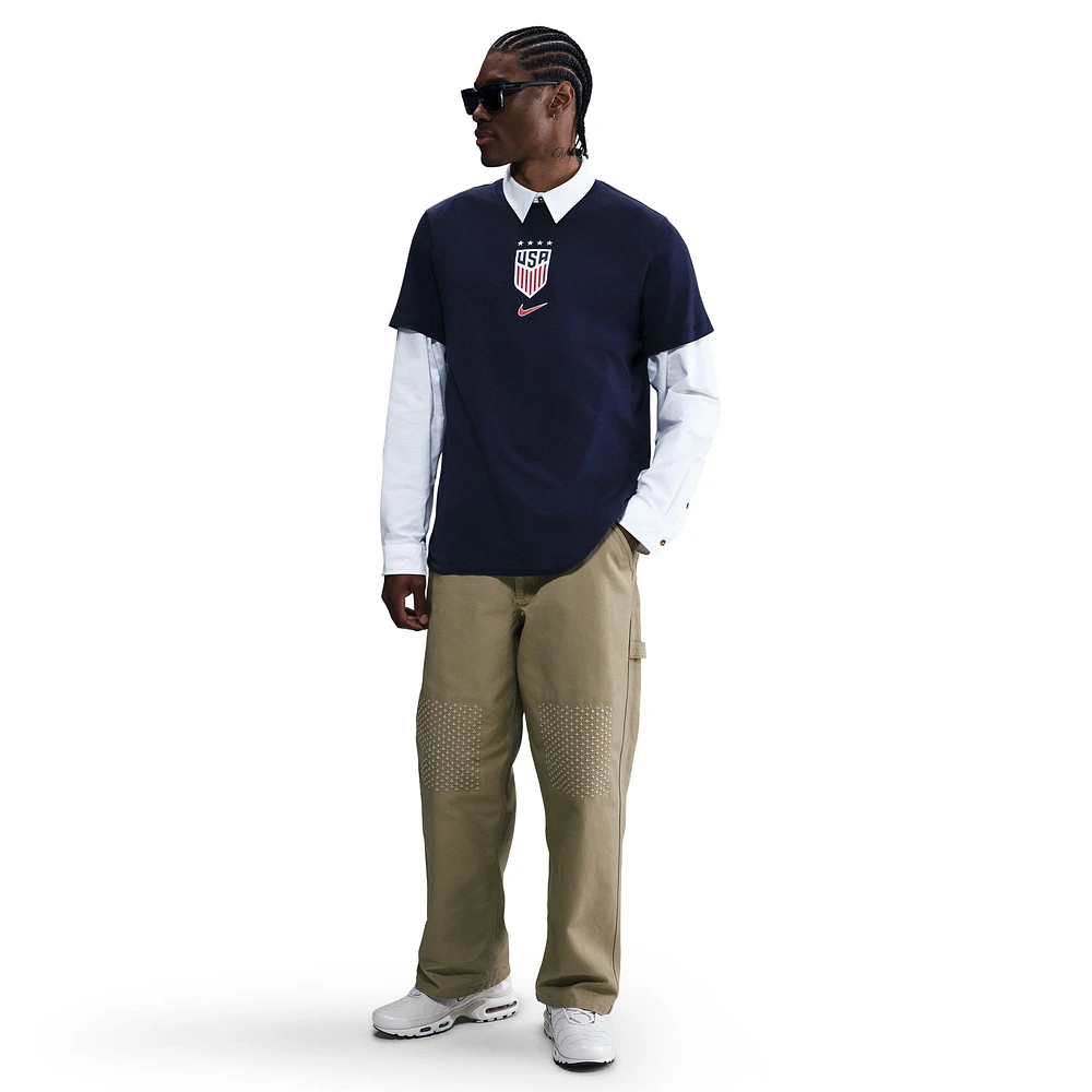 Men's Nike Navy USWNT Crest T-Shirt
