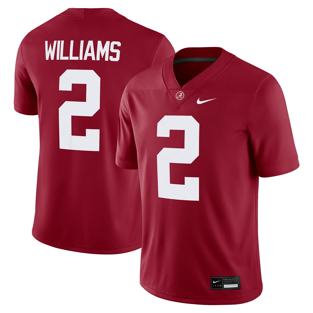 Men's Nike Ryan Williams Crimson Alabama Crimson Tide NIL Football Game Jersey
