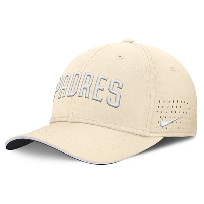 Men's Nike Cream San Diego Padres Rise Performance Flex Hat
