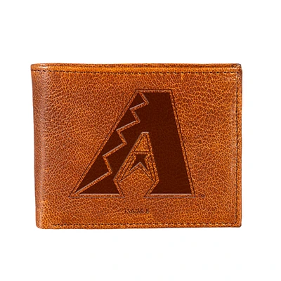 Arizona Diamondbacks Bi-Fold Leather Passcase Wallet