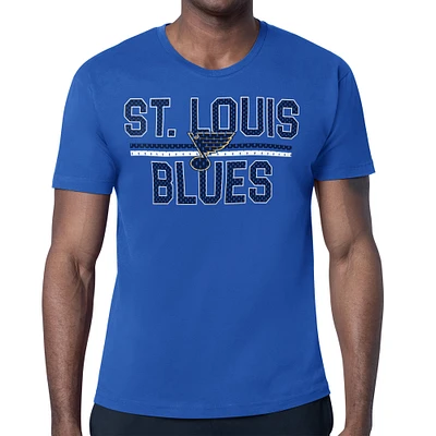 Men's Starter St. Louis Blues Mesh Look Team Name T-Shirt