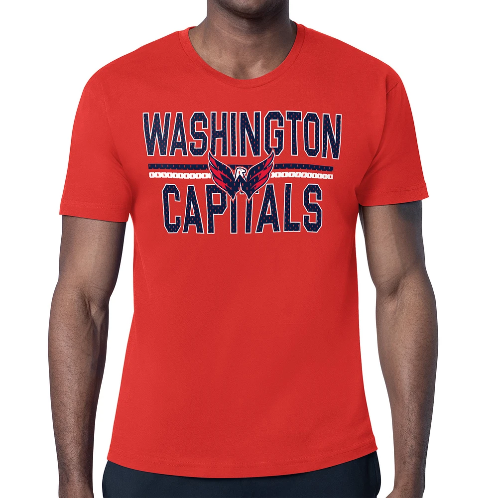 Men's Starter Washington Capitals Mesh Look Team Name T-Shirt