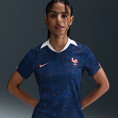 Women's Nike Blue France National Team 2025/26 Home Replica Jersey