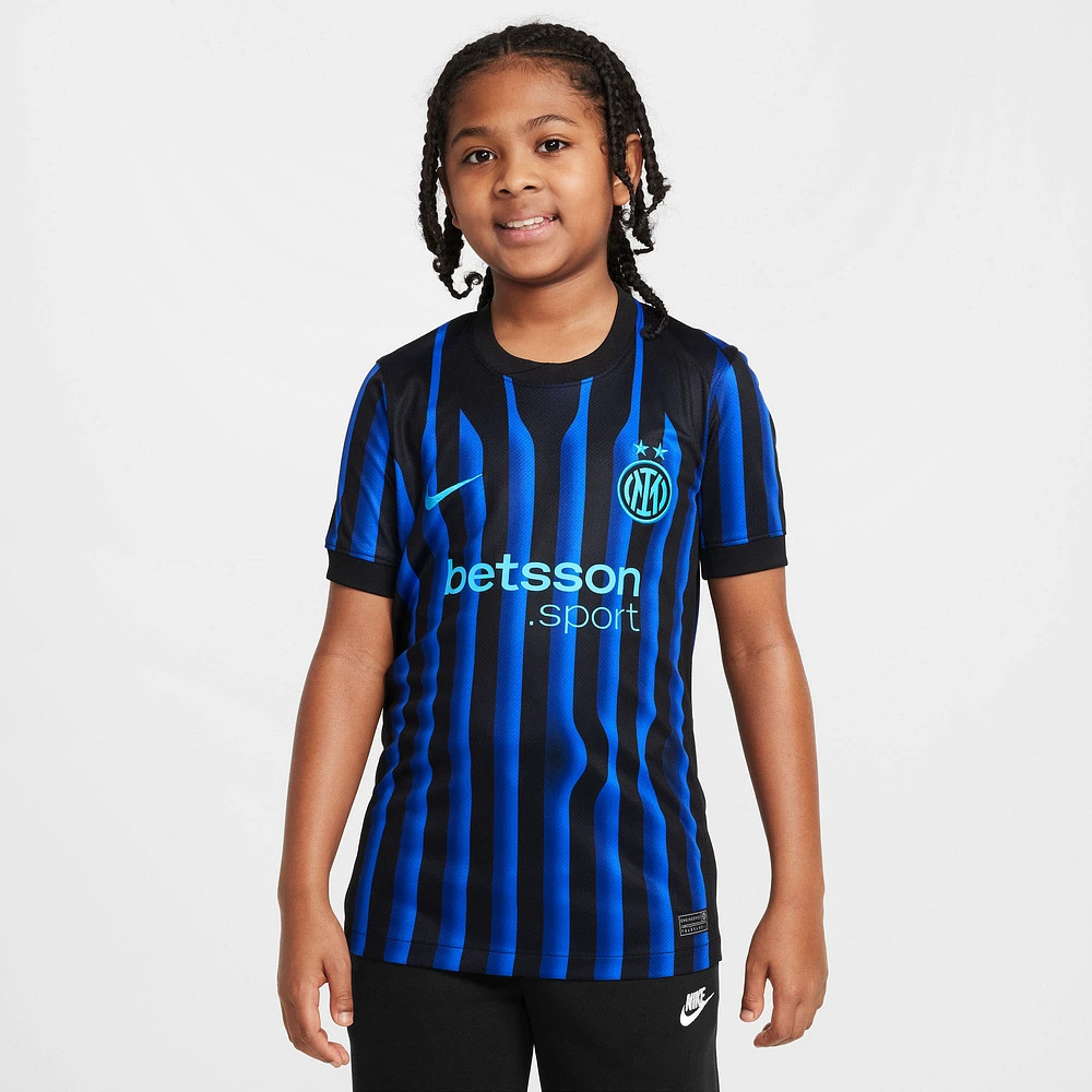 Youth Nike Blue Inter Milan 2025/26 Home Replica Jersey
