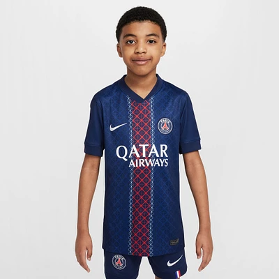 Youth Nike Navy Paris Saint-Germain 2025/26 Home Replica Jersey