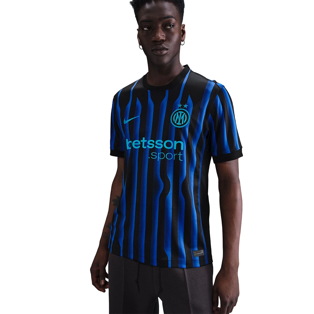 Men's Nike Blue Inter Milan 2025/26 Home Replica Jersey