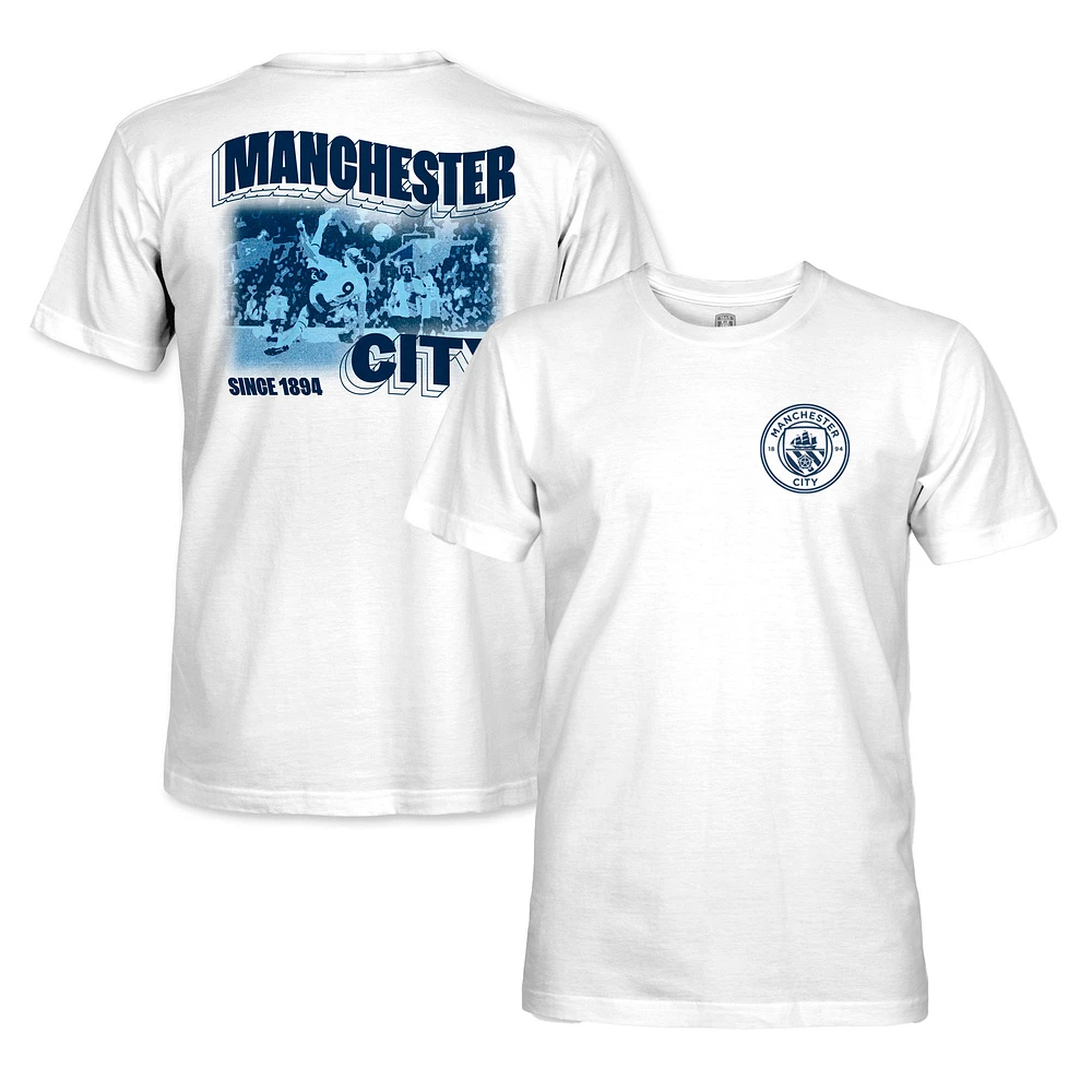 Men's 1863FC White Manchester City Duo Tone Player T-Shirt
