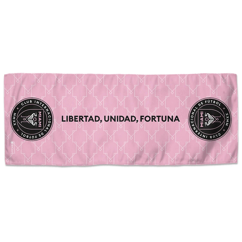 WinCraft Inter Miami CF 12" x 30" Double-Sided Cooling Towel