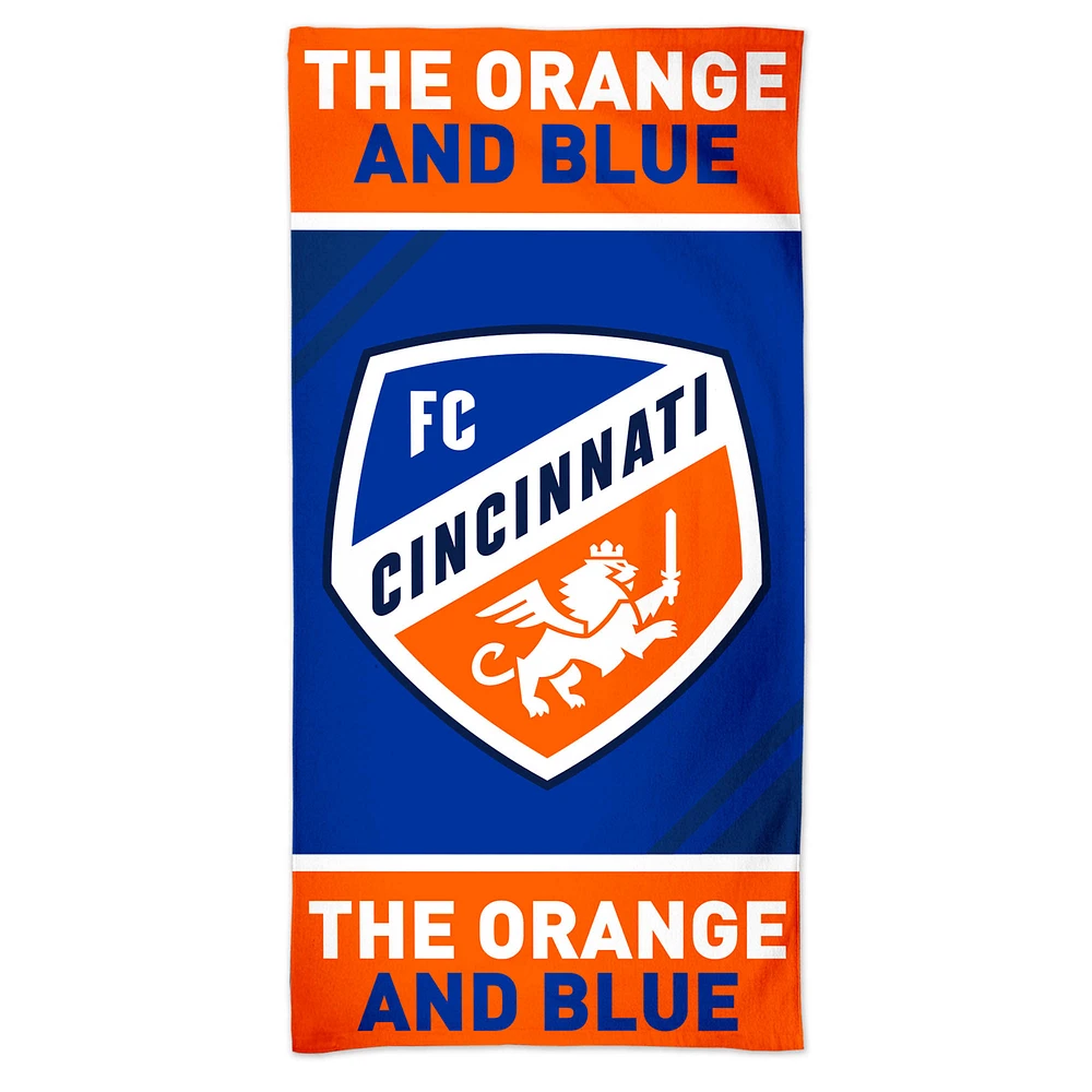 WinCraft FC Cincinnati 30'' x 60'' Spectra Beach Towel