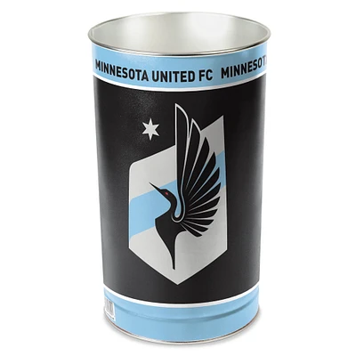 WinCraft Minnesota United FC 15'' Tapered Wastebasket
