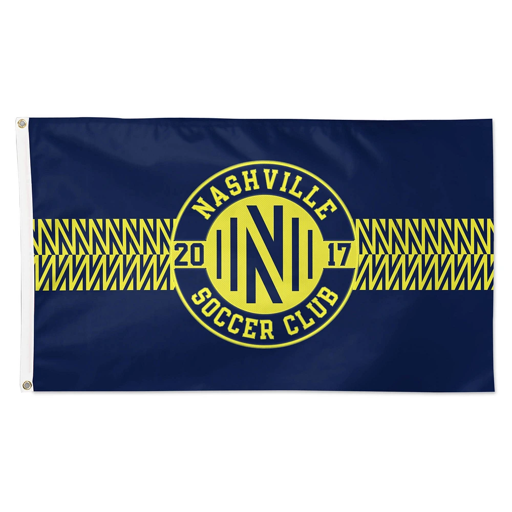WinCraft Nashville SC Two-Sided 3' x 5' Applique Flag