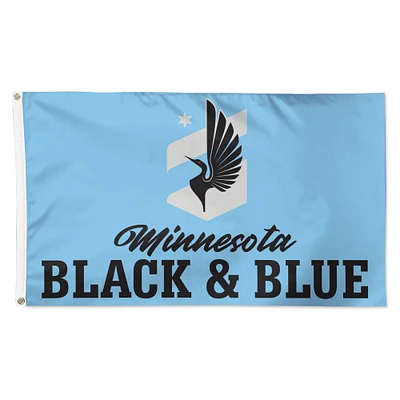 WinCraft Minnesota United FC 3' x 5' 1-Sided Deluxe Flag
