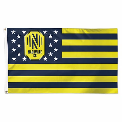 WinCraft Nashville SC 3' x 5' 1-Sided Deluxe Flag