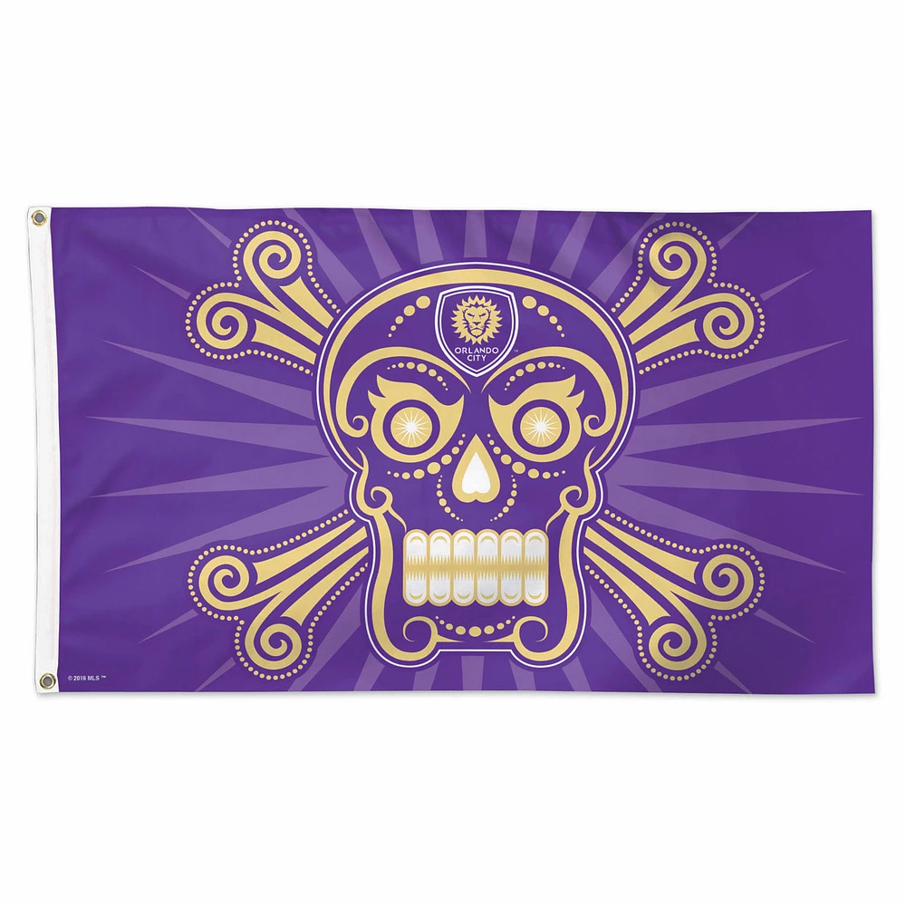 WinCraft Orlando City SC 3' x 5' 1-Sided Deluxe Flag