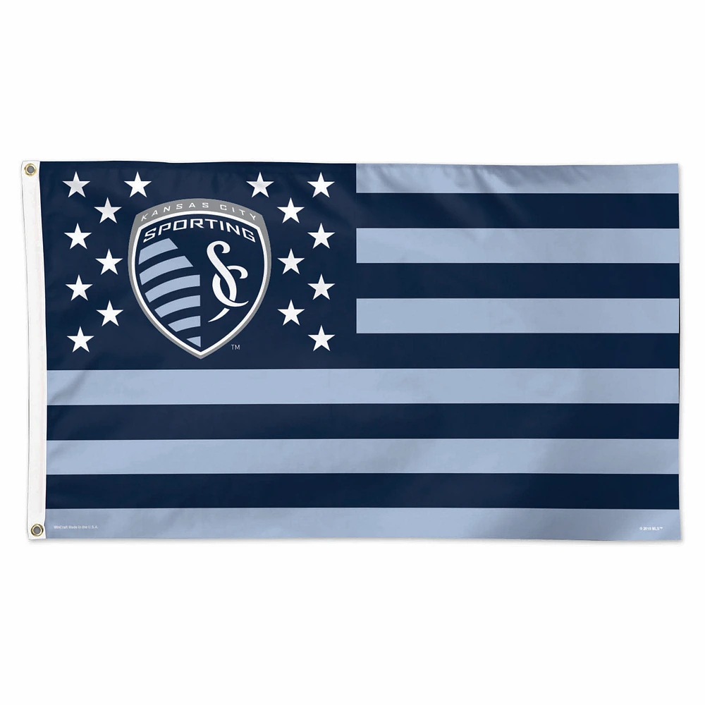 WinCraft Sporting Kansas City 3' x 5' 1-Sided Deluxe Flag