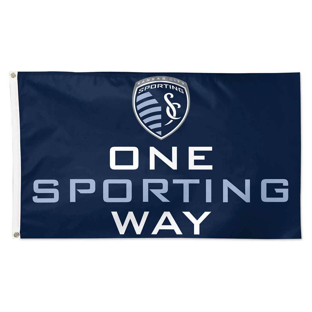 WinCraft Sporting Kansas City 3' x 5' 1-Sided Deluxe Flag