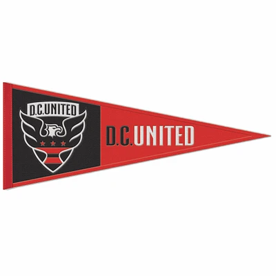 WinCraft D.C. United 13" x 32" Wool Primary Logo Pennant