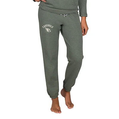 Women's Concepts Sport Green Arizona Cardinals Mainstream French Terry Tri-Blend Pants