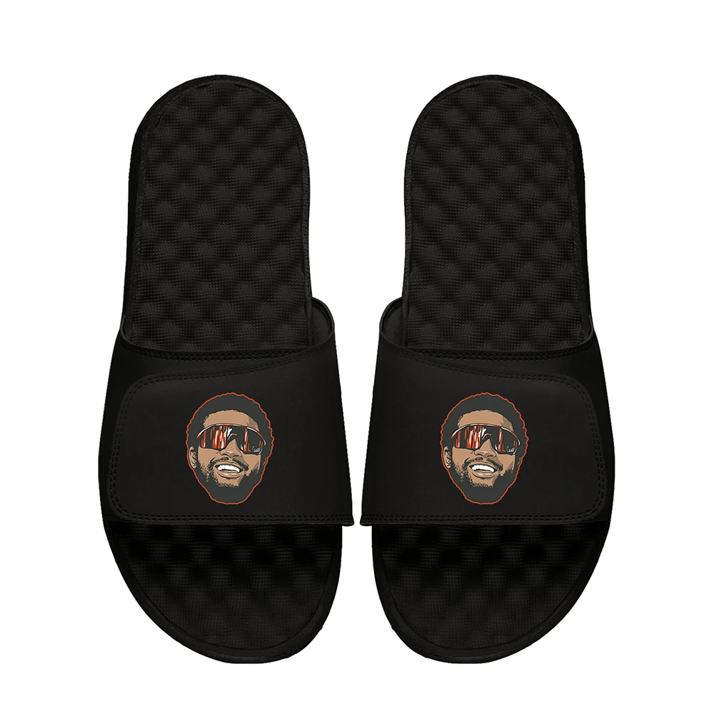 Unisex ISlide Caleb Williams Black NFLPA Player Sunglasses Slide Sandals