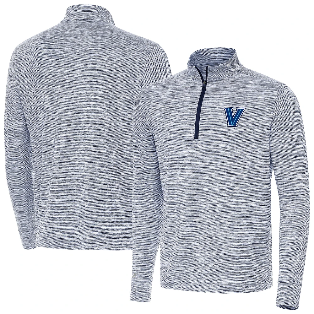 Men's Antigua Navy Villanova Wildcats Cause Quarter-Zip Top