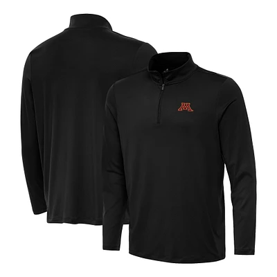 Men's Antigua Minnesota Golden Gophers Reprocess Quarter-Zip Top
