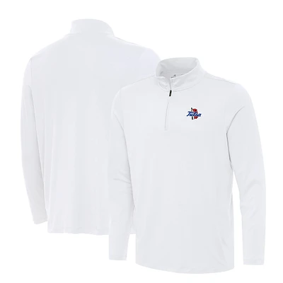 Men's Antigua Tulsa Golden Hurricane Reprocess Quarter-Zip Top