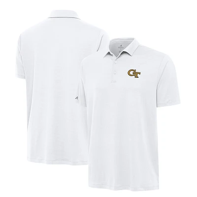 Men's Antigua Georgia Tech Yellow Jackets Reprocess Polo
