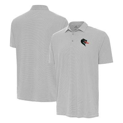 Men's Antigua Gray UAB Blazers Twine Polo