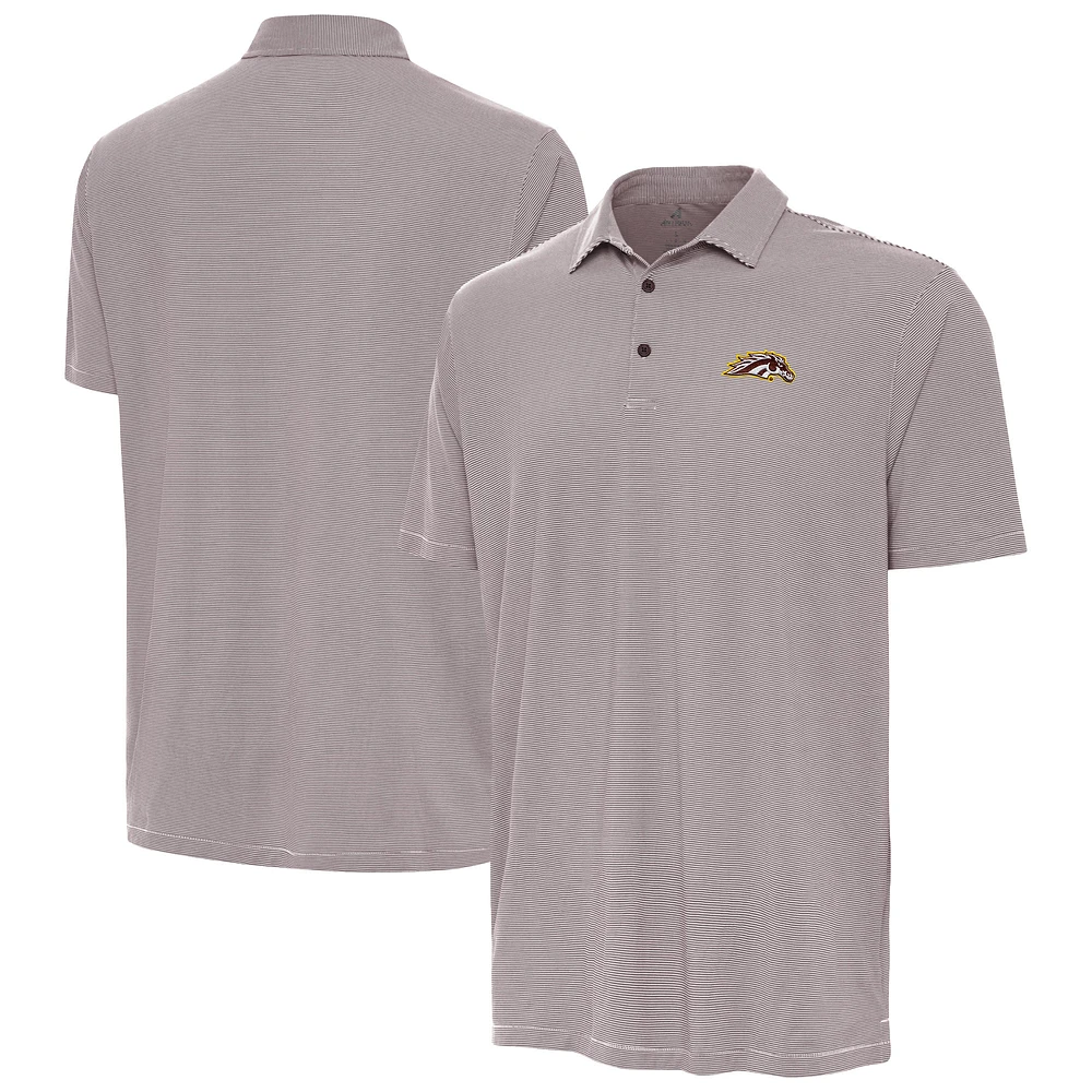 Men's Antigua / Western Michigan Broncos Twine Polo