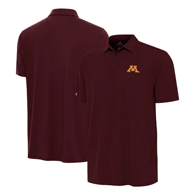 Men's Antigua Maroon Minnesota Golden Gophers Era Polo