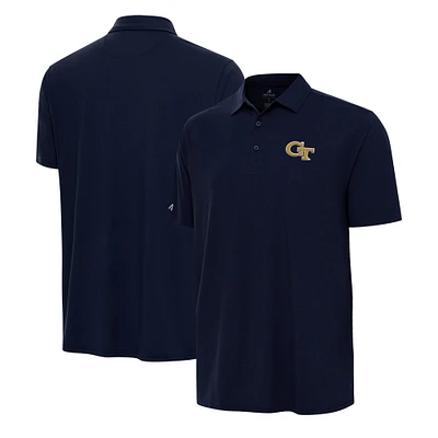 Men's Antigua Navy/ Georgia Tech Yellow Jackets Era Polo
