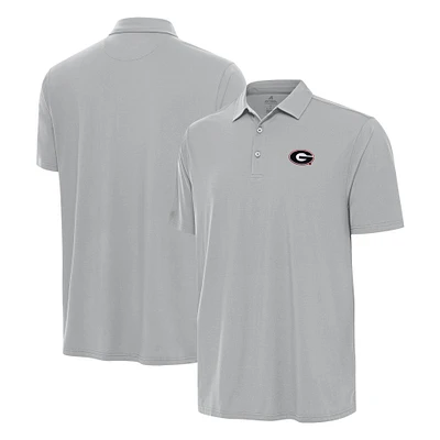 Men's Antigua Gray Georgia Bulldogs Era Polo