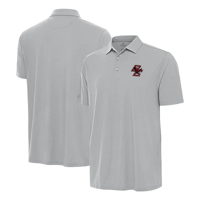 Men's Antigua Gray Boston College Eagles Era Polo