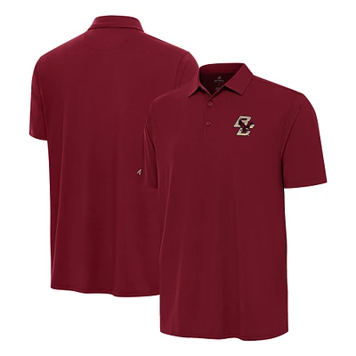 Men's Antigua Maroon Boston College Eagles Era Polo