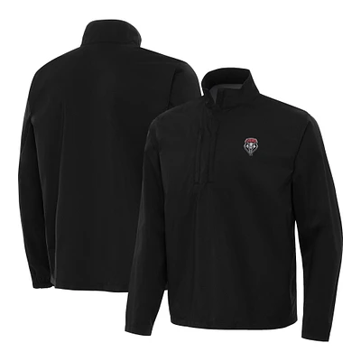 Men's Antigua New Mexico Lobos Brisk Quarter-Zip Jacket