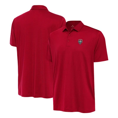 Men's Antigua Cherry New Mexico Lobos Ellipse Polo