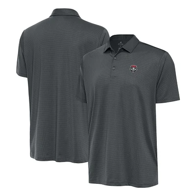 Men's Antigua Graphite New Mexico Lobos Ellipse Polo