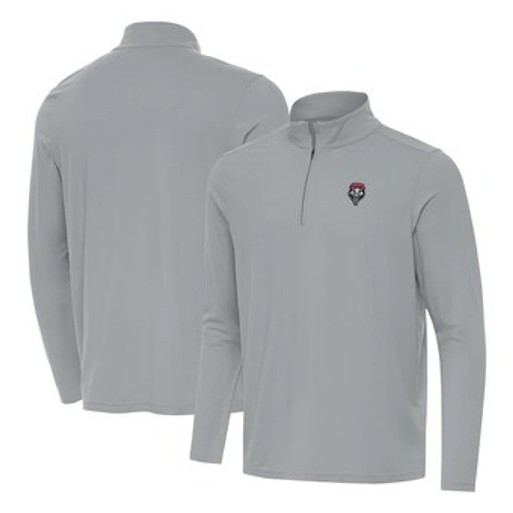 Men's Antigua New Mexico Lobos Intent Quarter-Zip Top