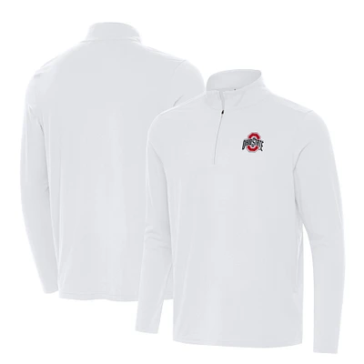 Men's Antigua Ohio State Buckeyes Intent Quarter-Zip Top